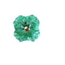 Load image into Gallery viewer, Glass Belle Knobs ( mint) Set of 6
