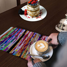 Cargar imagen en el visor de la galería, Perilla home Handmade Multi chindi Placemat  (Set of 4)