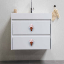 Load image into Gallery viewer, Set of 6 Ceramic Knobs Decorative Ice Cream Shape Knobs