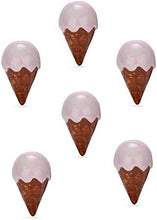 Load image into Gallery viewer, Set of 6 Ceramic Knobs Decorative Ice Cream Shape Knobs
