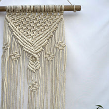 Carregar imagem no visualizador da galeria, Boho Inspired wall Hanging 26.5" x 12"