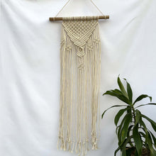 Carregar imagem no visualizador da galeria, Boho Inspired wall Hanging 26.5" x 12"