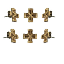 Carica l'immagine nel visualizzatore di Gallery, Wooden Mais knob ( set of 6 )