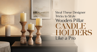 Style Wooden Pillar Candle Holders like a Pro