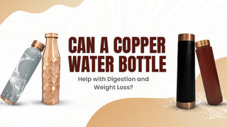copper water bottle
