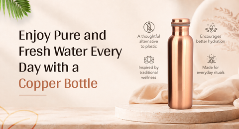 Enjoy Pure and Fresh Water Every Day with a Copper Water Bottle