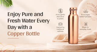 Enjoy Fresh Water with Copper Water Bottle