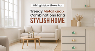 Trendy Metal Knobs