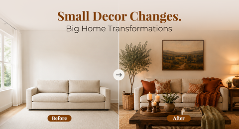 How Small Decor Changes Create Big Interior Transformations