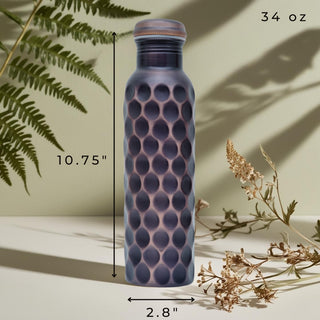 Antique Diamond Copper Bottle (1L)