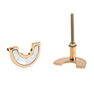 Set Of Six Nikko Mother of pearls Knobs