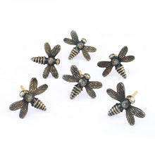 Load image into Gallery viewer, Dragon fly metal knobs (set of 6 )
