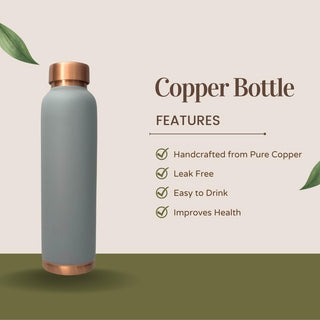 Grey Copper bottle (34 OZ)