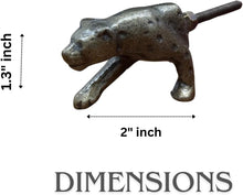 Load image into Gallery viewer, Leopard Metal Knob ( set of 6 )
