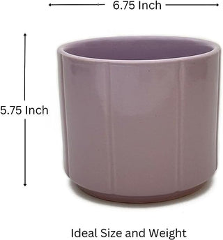 Ceramic Planter (Lilac)