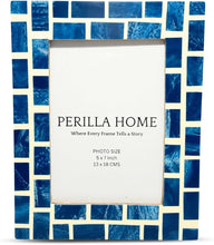 Load image into Gallery viewer, Blue Brick Photo frame 5 x 7
