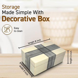 Thin Line wooden Resin Inlay Box