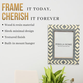 Gray Design Photo frame 5 x 7
