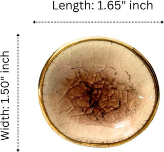 Pink Nantes ceramic knobs