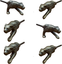 Load image into Gallery viewer, Leopard Metal Knob ( set of 6 )
