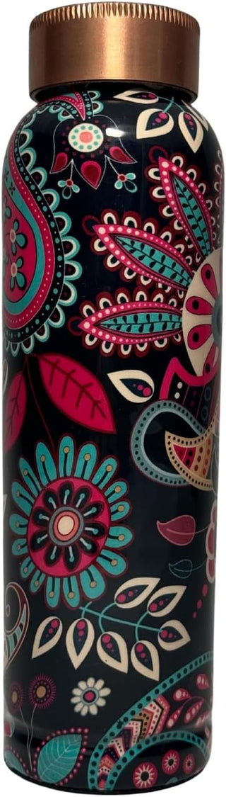 Cleo Printed 1 Copper bottle 34OZ