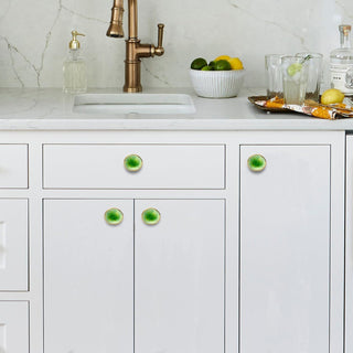 Green Nantes Ceramic knobs