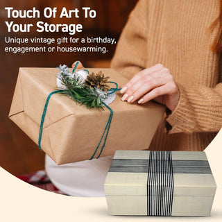 Thin Line wooden Resin Inlay Box