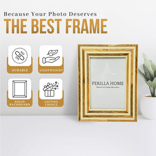 Brown Lines Photo frame 4 x 6