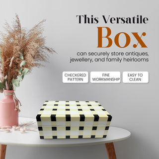 Cato wooden Resin Inlay Box