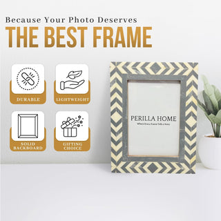 Gray Design Photo frame 5 x 7