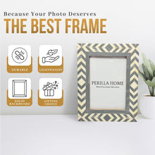 Load image into Gallery viewer, Gray Design Photo frame 5 x 7
