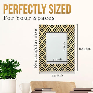 Square in Square Photo frame 5 x 7