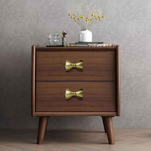 Load image into Gallery viewer, Set Of Six Brass Bow Tie Bow Knobs
