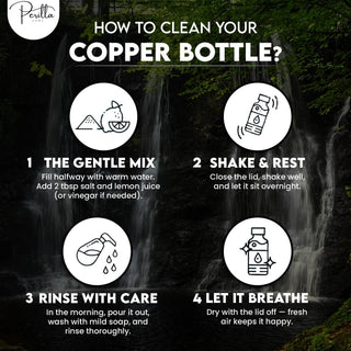 Cleo Printed 3 Copper bottle 34OZ