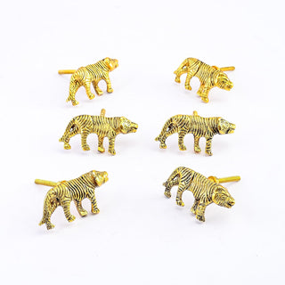 Tiger Metal Brass Knobs (Set of 6)