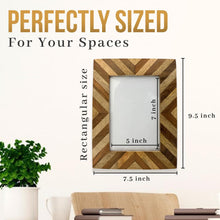 Load image into Gallery viewer, V Design Photo frame 5 x 7
