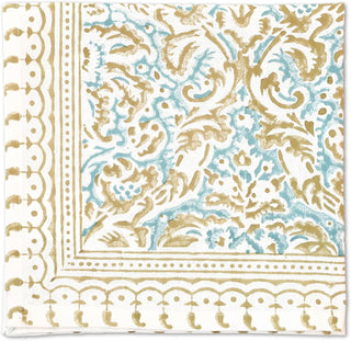 Athena Cotton Napkin Set of 4 Hand Blockprint