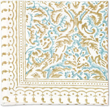 Load image into Gallery viewer, Athena Cotton Napkin Set of 4 Hand Blockprint
