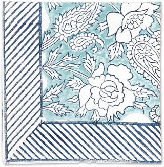 Zoe Cotton Napkin Set of 4 Hand Blockprint