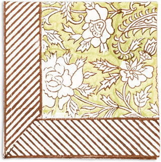 Iris Cotton Napkin Set of 4 Hand Blockprint