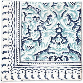 Atlas Cotton Napkin Set of 4 Hand Blockprint