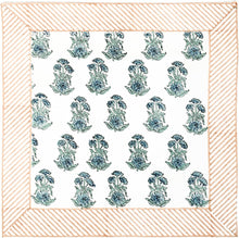 Load image into Gallery viewer, Eros Cotton Napkin Set of 4 Hand Blockprint
