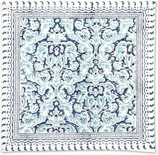 Atlas Cotton Napkin Set of 4 Hand Blockprint