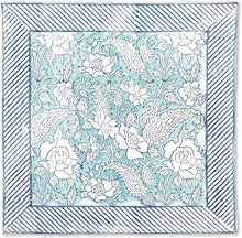 Load image into Gallery viewer, Zoe Cotton Napkin Set of 4 Hand Blockprint
