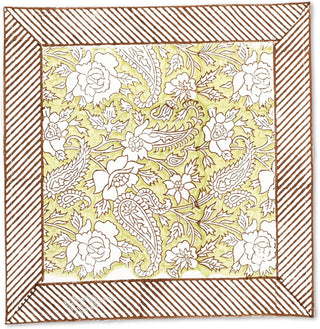 Iris Cotton Napkin Set of 4 Hand Blockprint