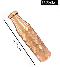 Carregar imagem no visualizador da galeria, Sisilia Diamond Copper Bottle
