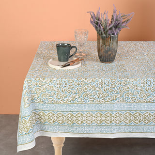 Athena Cotton TableCloth Hand Blockprint
