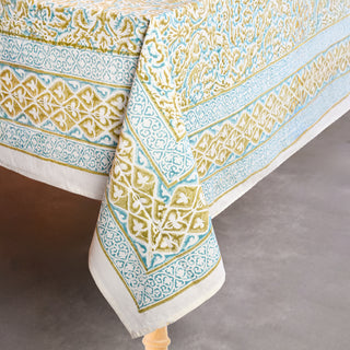 Athena Cotton TableCloth Hand Blockprint
