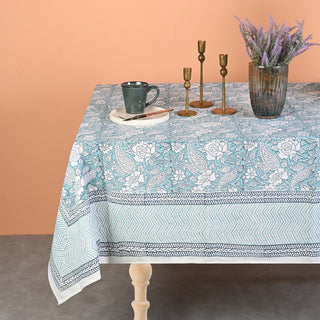 Zoe Cotton TableCloth Hand Blockprint