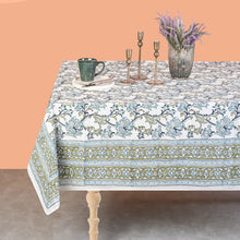 Load image into Gallery viewer, Acantha Cotton TableCloth Hand Blockprint
